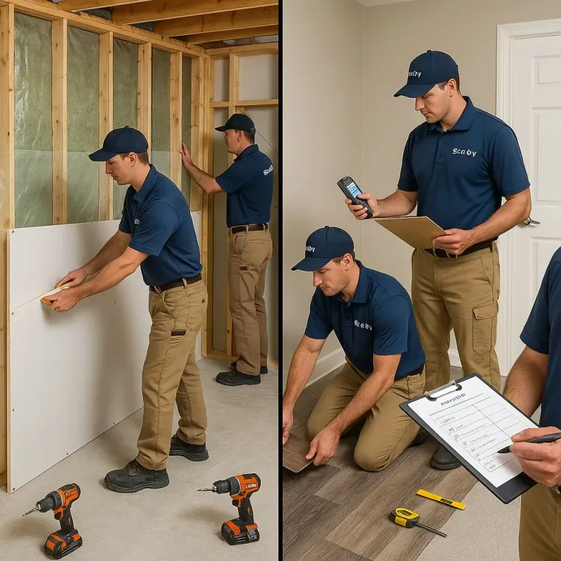Repairs and Reconstruction process in Hogansville, GA