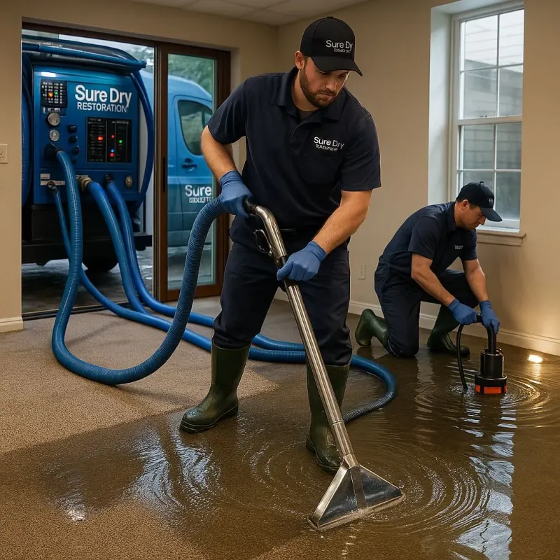 Water Extraction and Removal process in Hogansville, GA